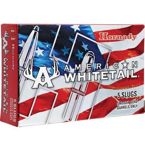 American Whitetail 12 Gauge 2.75" Rifled Slug - 5 Rounds