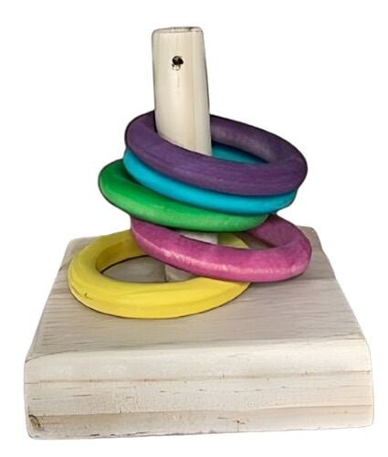 Happy Beaks Beak Toss Bonanaza Bird Toy