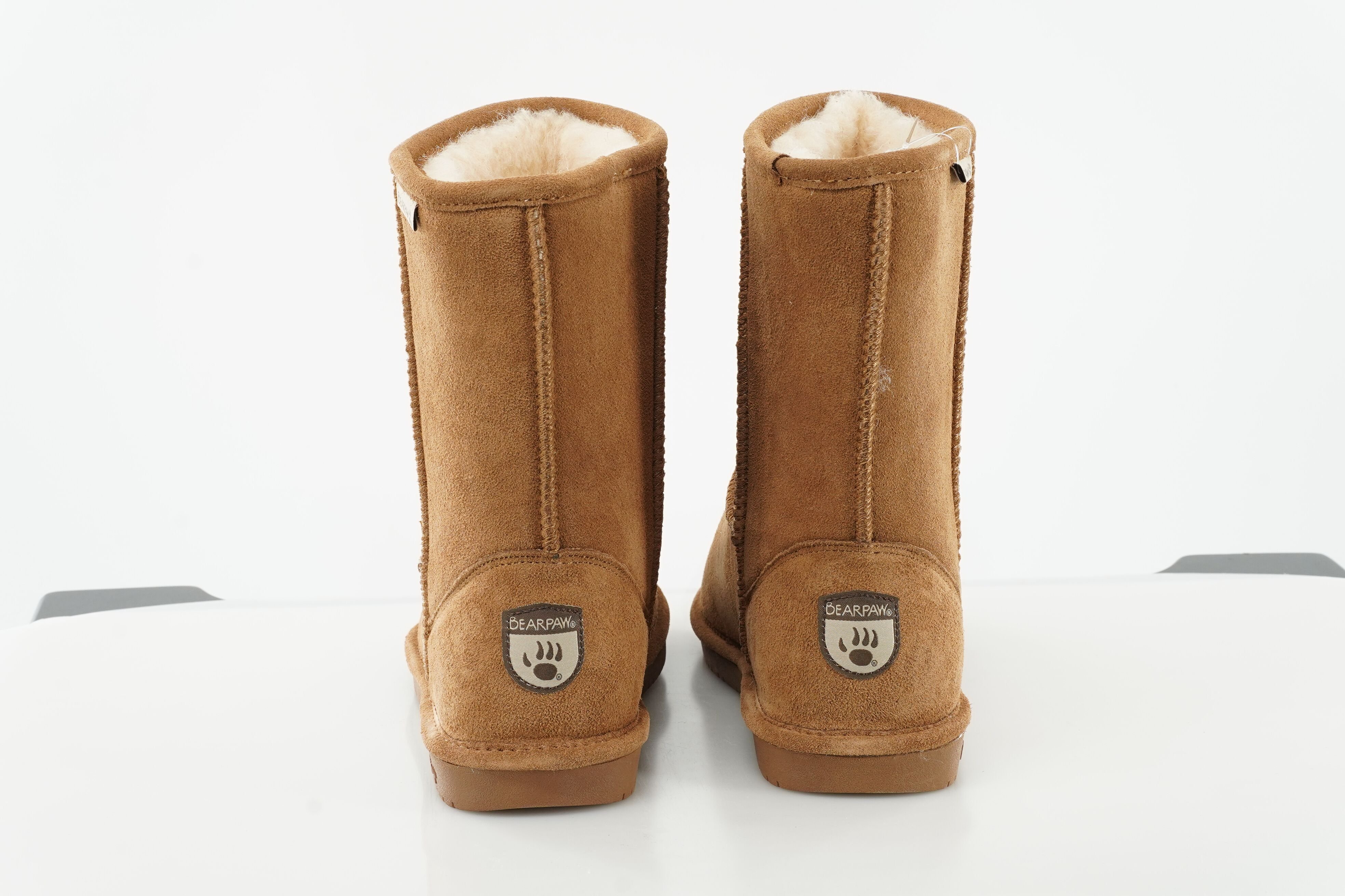 Women's Emma Short Suede Boots in Hickory