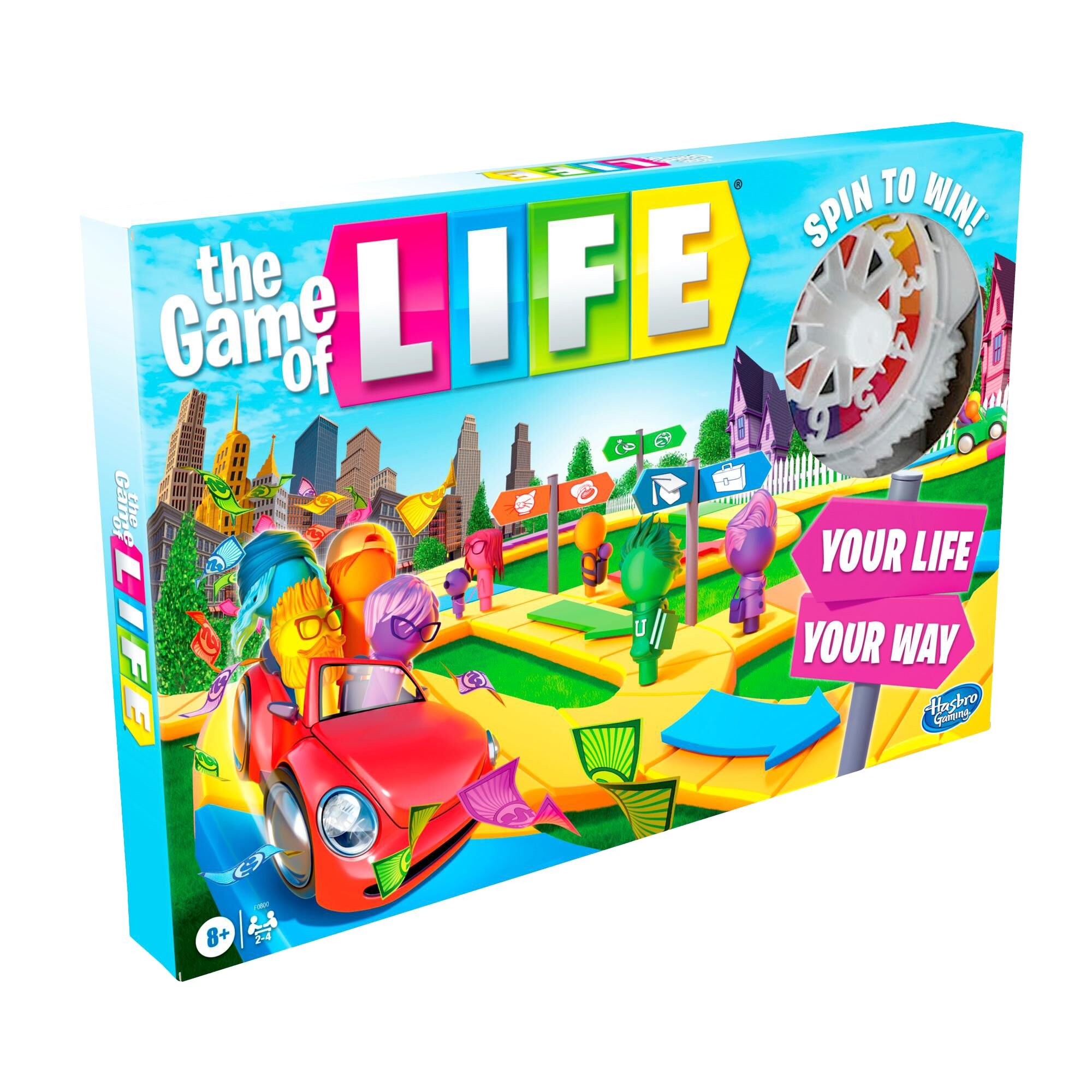 Hasbro Gaming C3893 Game Of Life (Amazon Exclusive), Limited Edition - Yorkshire Outdoor - View #2