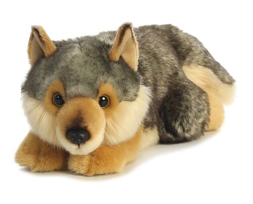 Miyoni 11"  Wolf Stuffed Animal
