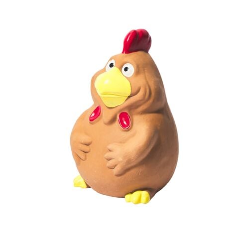 Rooster Latex Squeaky Dog Toy
