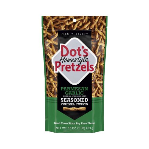 Homestyle Pretzels Parmesan Garlic Seasoned Pretzel Twists - 16 oz