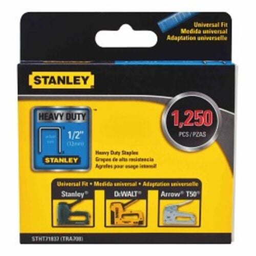 1/2 in. Steel Heavy-Duty Staples
