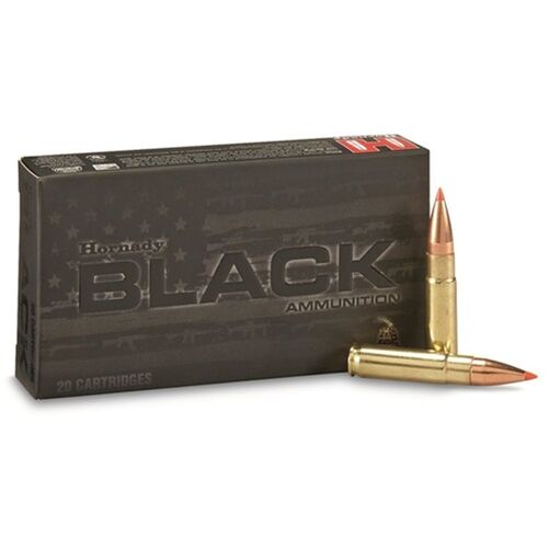 Black 300 Blackout 100 Grain V-MAX Ammunition - 20 Rounds
