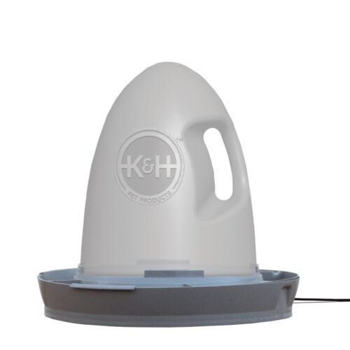 Heated Poultry Waterer - 2.5 Gallon