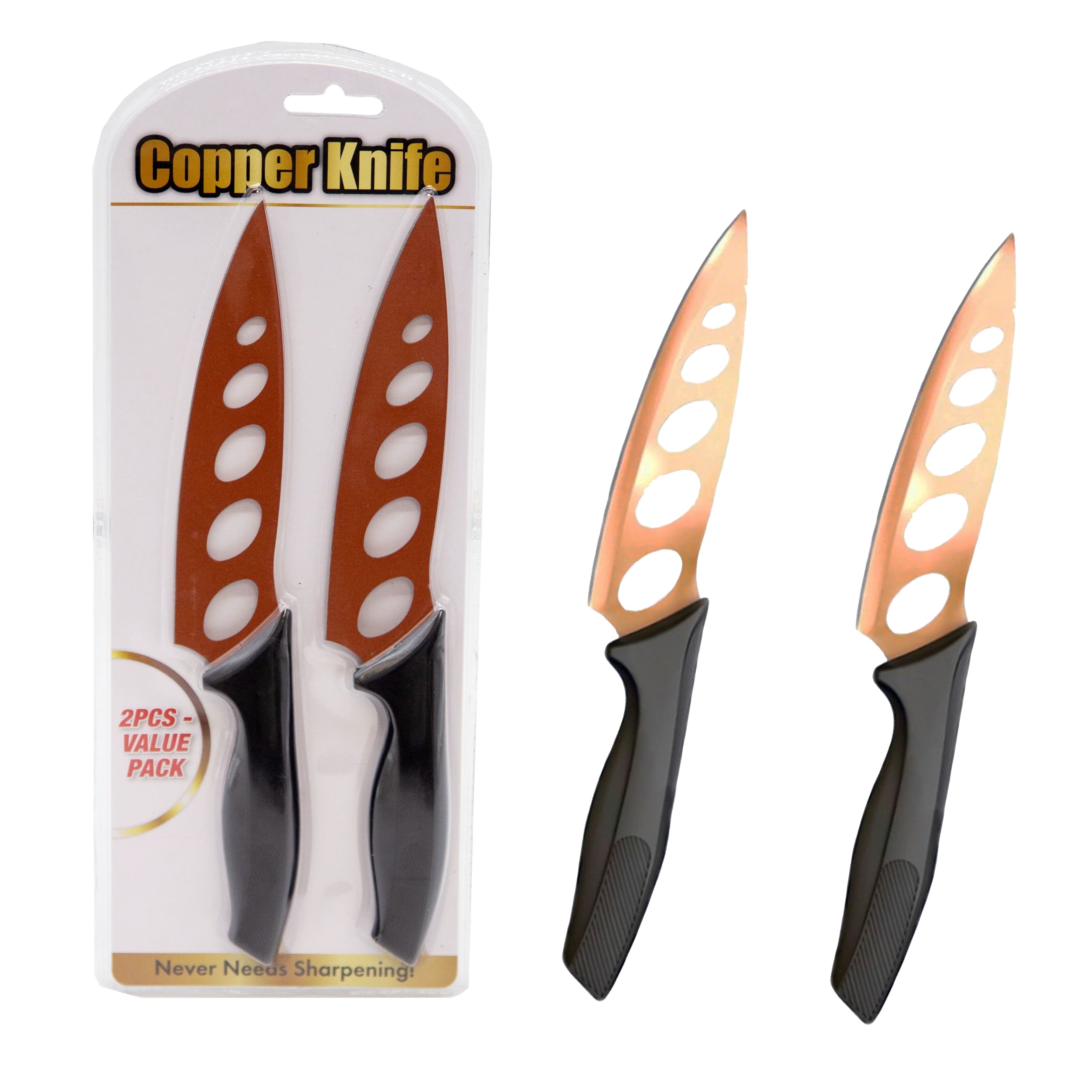 Tenko Copper Knife - 2-Pack