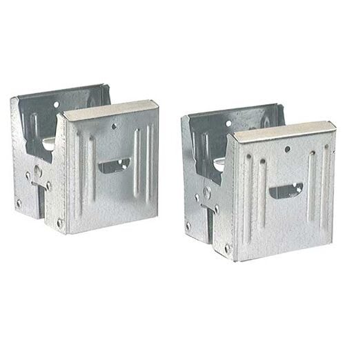 Galvanized Steel Heavy Duty Sawhorse Bracket - 2-Pack