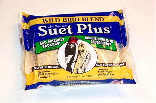 Suet Plus Wild Bird Blend Suet Cake - 11 oz