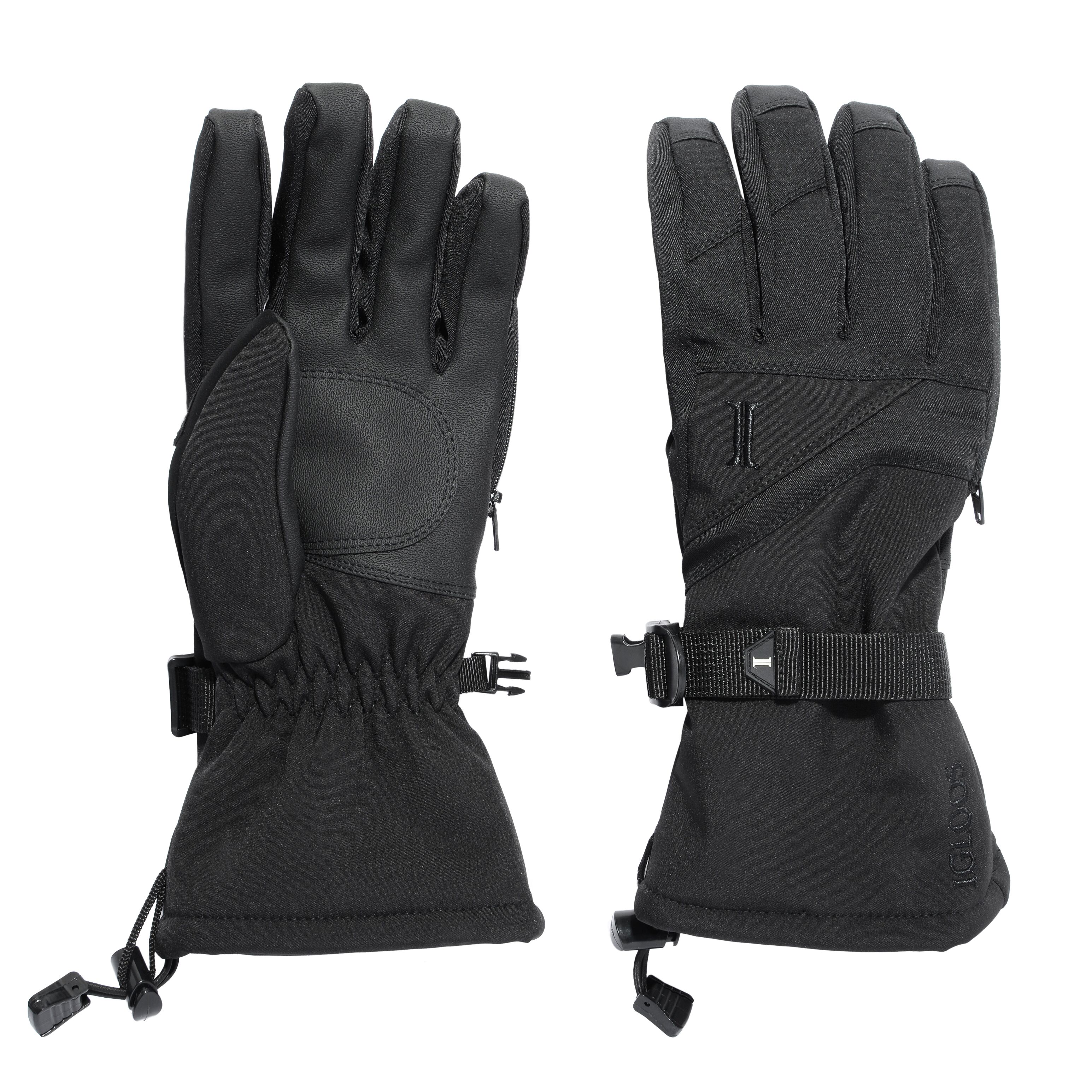 Igloos Men's Twill Gauntlet Ski Gloves
