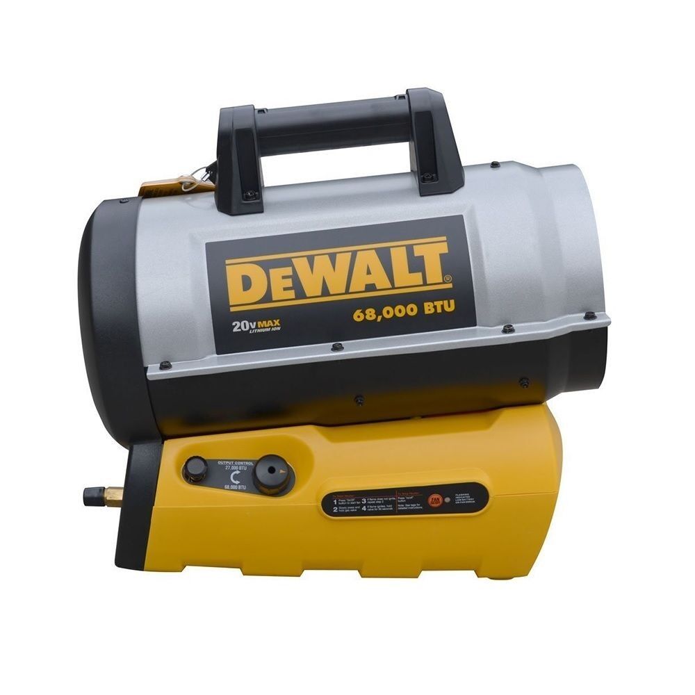 Buddy Heater Dewalt 12000 Btu Propane Heater DeWalt 125,000 Btu/h