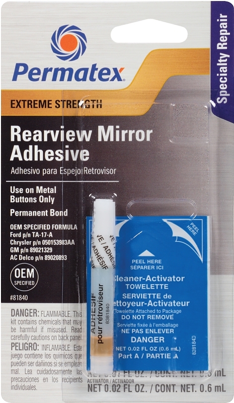 Rearview Mirror Adhesive