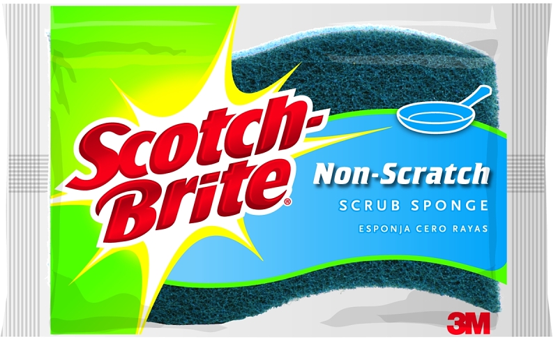 No Scratch Soft Scour Sponge