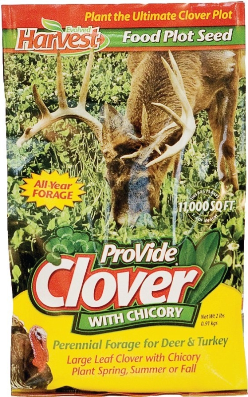 Provide Clover With Chicory Evo70202 Food Plot Seed