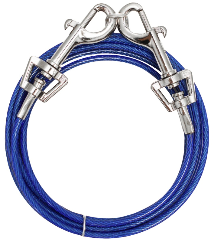 Pdq Q231000099 Pet Tie-Out Belt With Twin Swivel Snap
