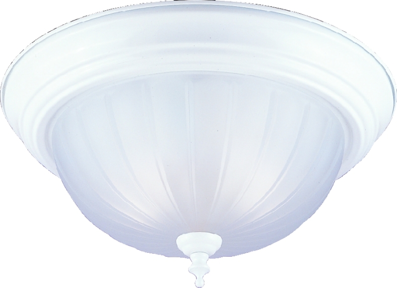 Two Light Flush Mount Ceiling Fixture