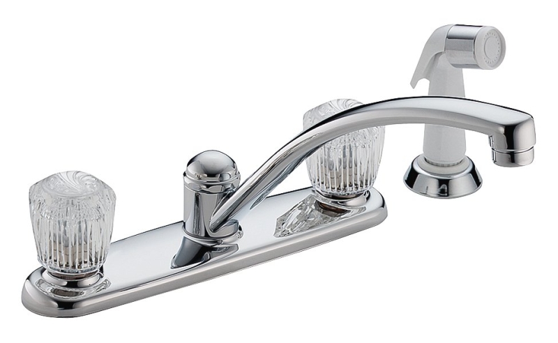 Classic Series 2402Lf Kitchen Faucet With Side Sprayer