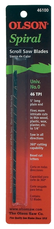 Scroll Saw Blade