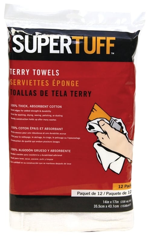 Supertuff 10750 Terry Towel - Pack of 12
