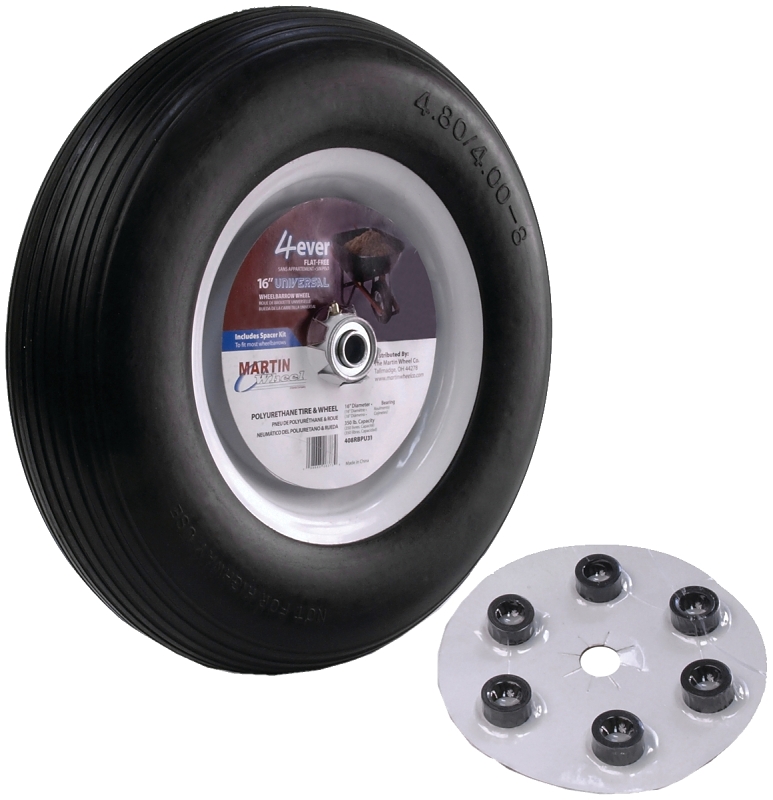 Wheelbarrow Wheel With Universal Hub