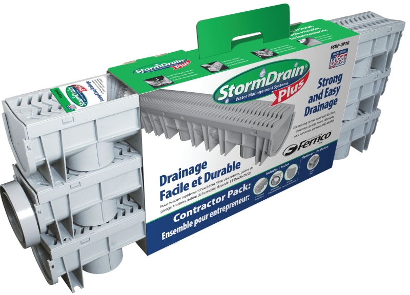 Stormdrain Fsdp-Gp3g Garage Pack - Pack of 3