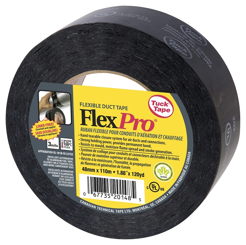 Tuck Tape Flex Pro 2020148110 Hvac Tape - 1 Roll