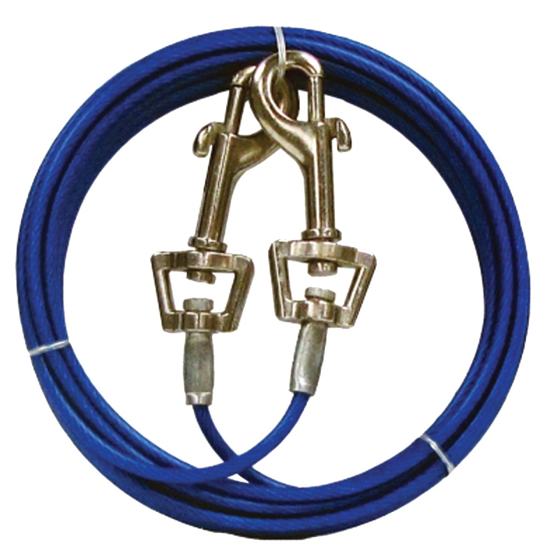 Pdq Q231500099 Pet Tie-Out Belt With Twin Swivel Snap