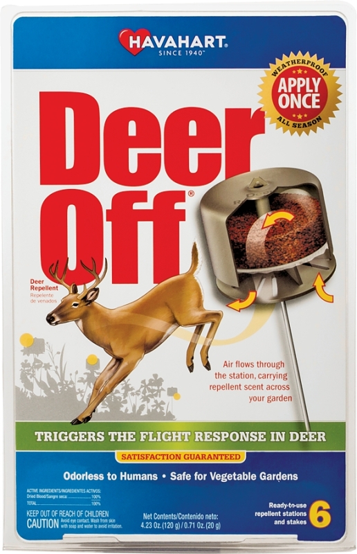 Deer Off 5962 Deer Repellent Station - Pack of 6