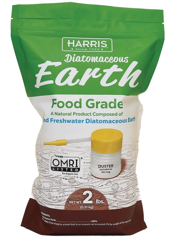 Diatomaceous Earth With Powder Duster