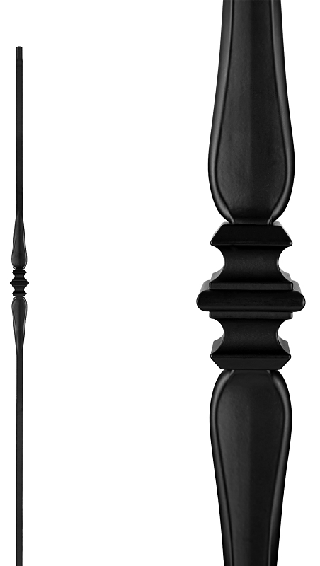 Single Collar And Spoon Stair Baluster