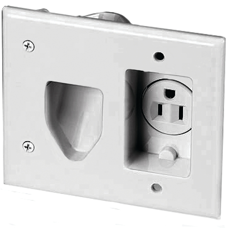 35Mrw Cable Plate With Receptacle