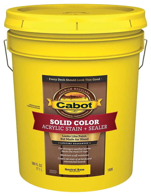 1800 Series 140.0001806.008 Decking Stain - 1 Pail