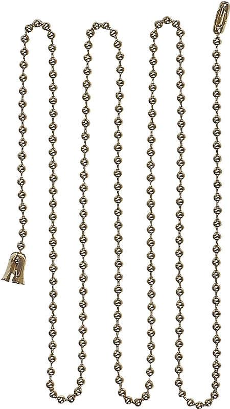 Ball Chain With End Bell And Connector