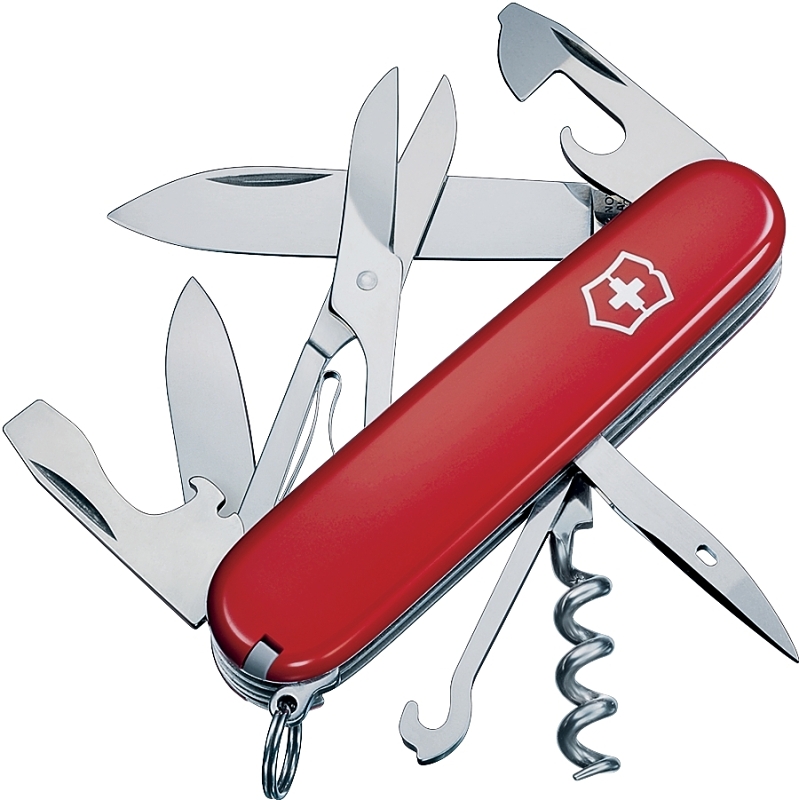 Knife Pocket 14N1 Red 3-1/2In