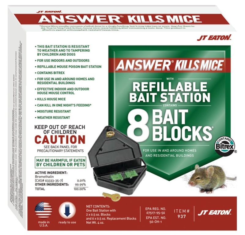 Answer 937 Mouse Killer With Reusable Bait Station