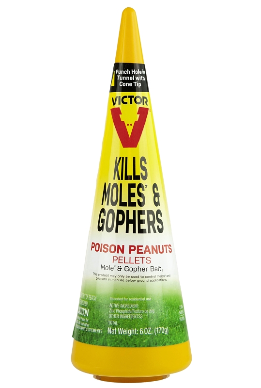 Gopher Poison Sign Mole And Gopher Poison Peanut