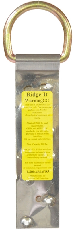 Industries Ridge-It Series 00500 Single D-Ring Roof Anchor