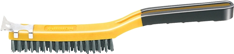 Sb319/Ss Wire Brush With Scraper