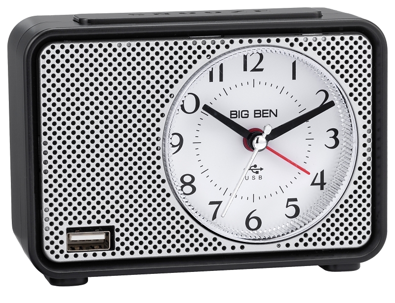Alarm Clock With Charging Port