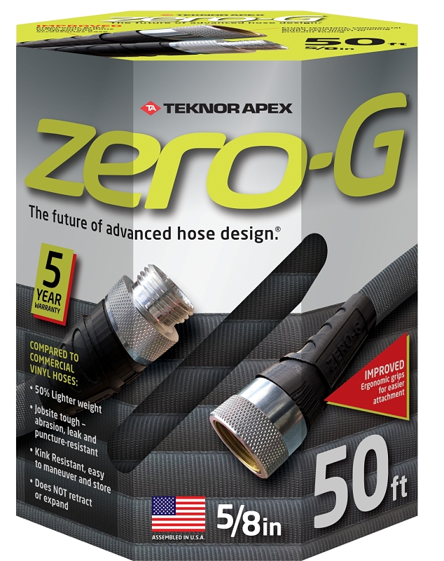 Zero-G Premium Duty Garden Hose - 5/8" x 50'