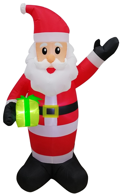 Christmas Inflatable Santa/Candy Cane