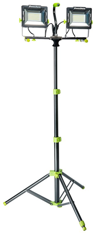 Dual-Head Work Light With Tripod
