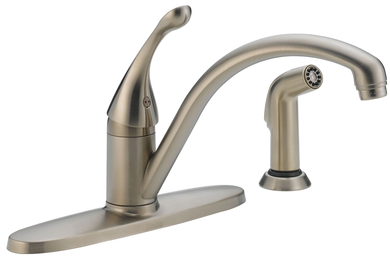 Collins Series 440-Ss-Dst Kitchen Faucet With Side Sprayer