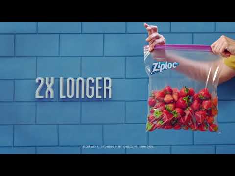 Smart Zip Double Zipper All Purpose Storage Bags