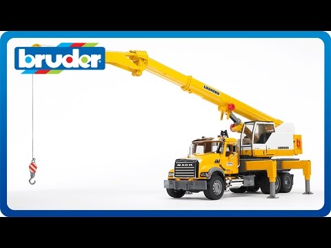 MACK Granite Liebherr Crane Truck