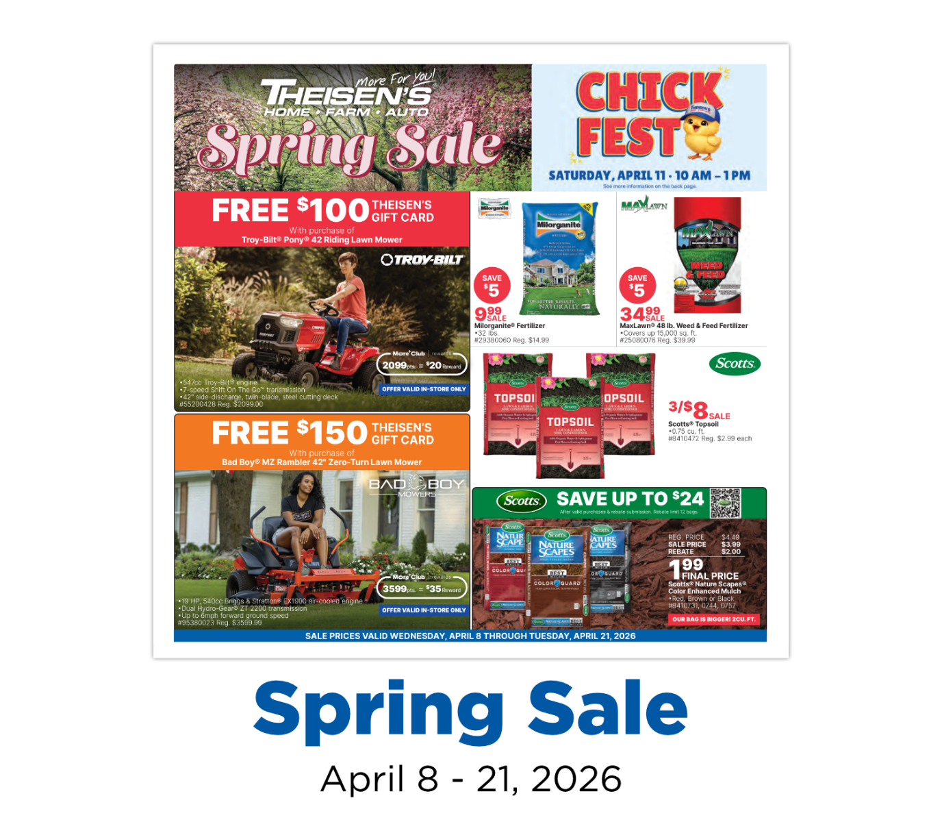 Spring Sale