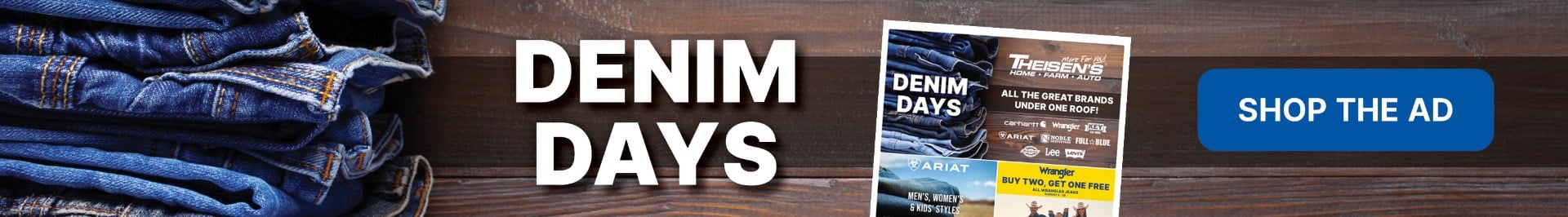 shop denim days sale