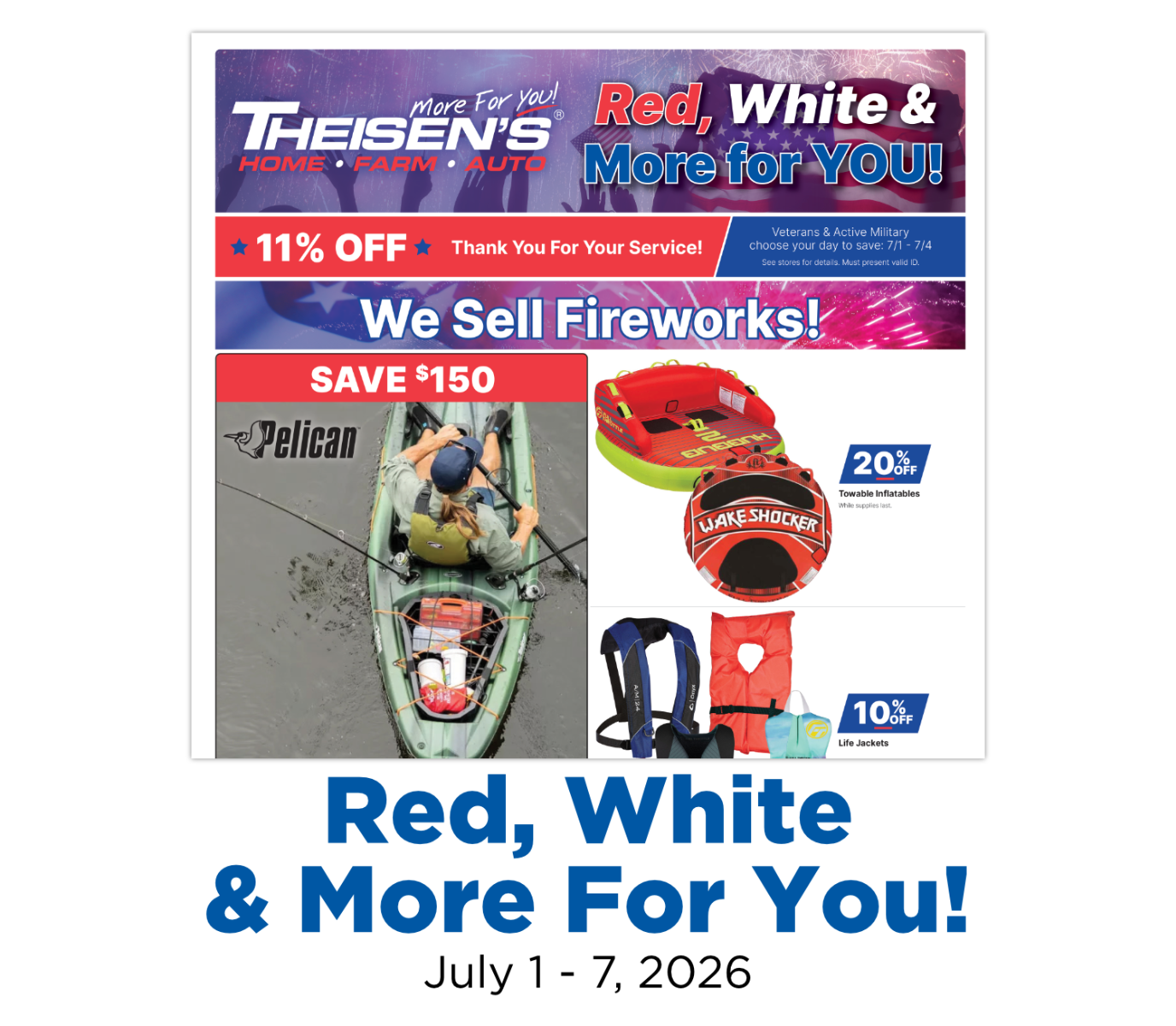 Red White & More for You