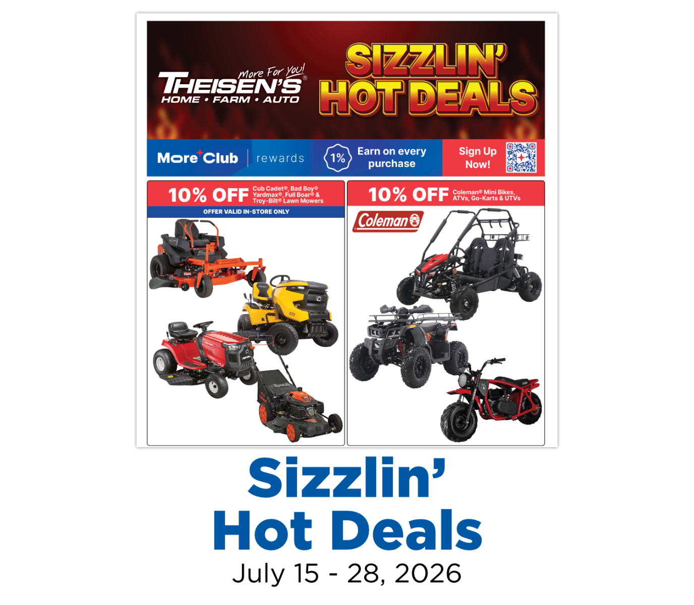 Sizzlin Hot Deals