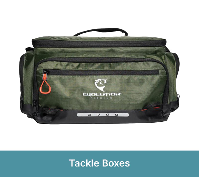 tackle boxes